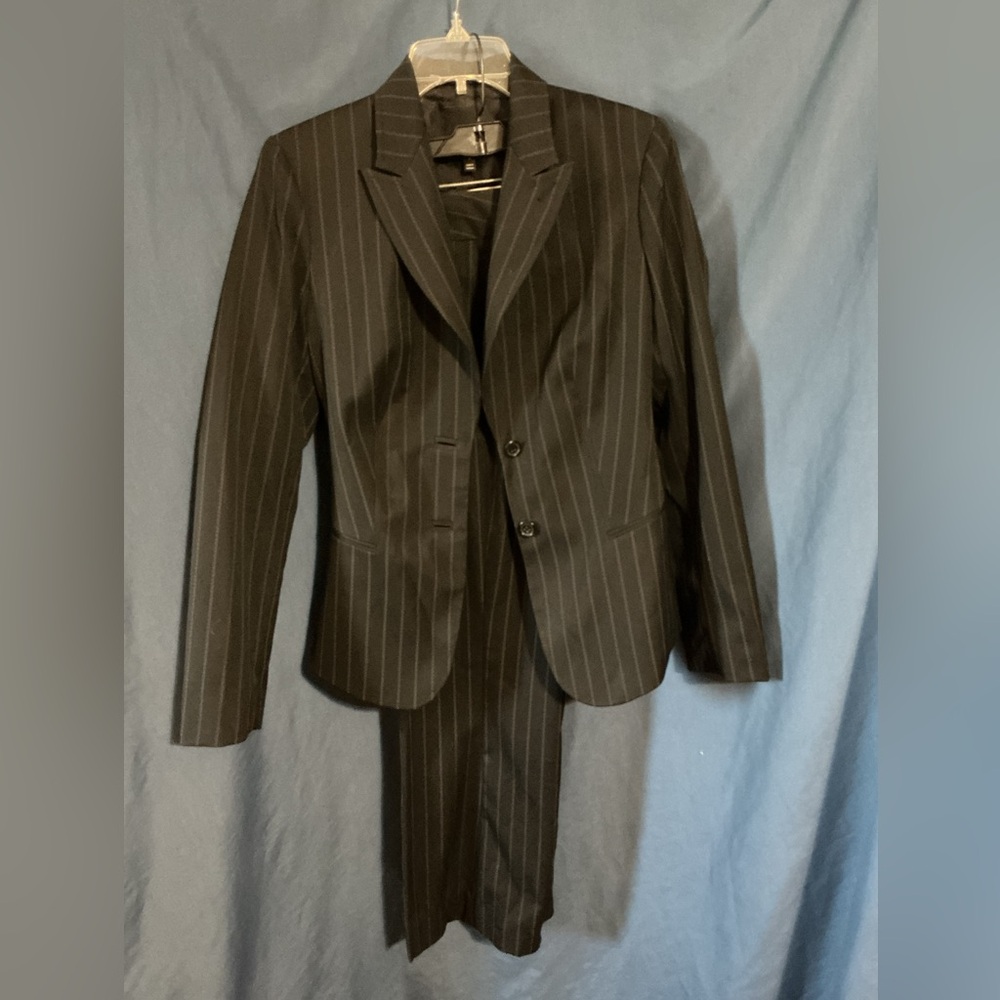 The Limited Women's Black Pinstripe Suit